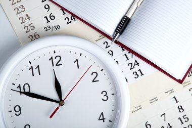 iş stil yaşam clockface ile
