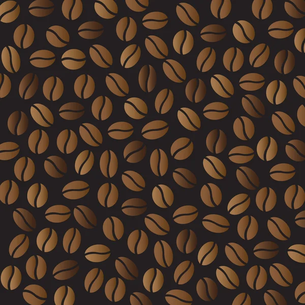 Деякі кавових зерен — стоковий вектор