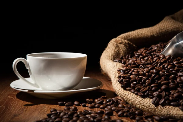 Kaffee-Stillleben — Stockfoto