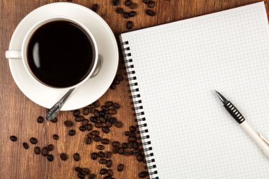 kahve ile iş natürmort