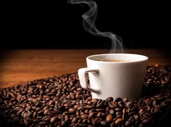 Coffee sill life with cup of coffee — Stock Photo, Image