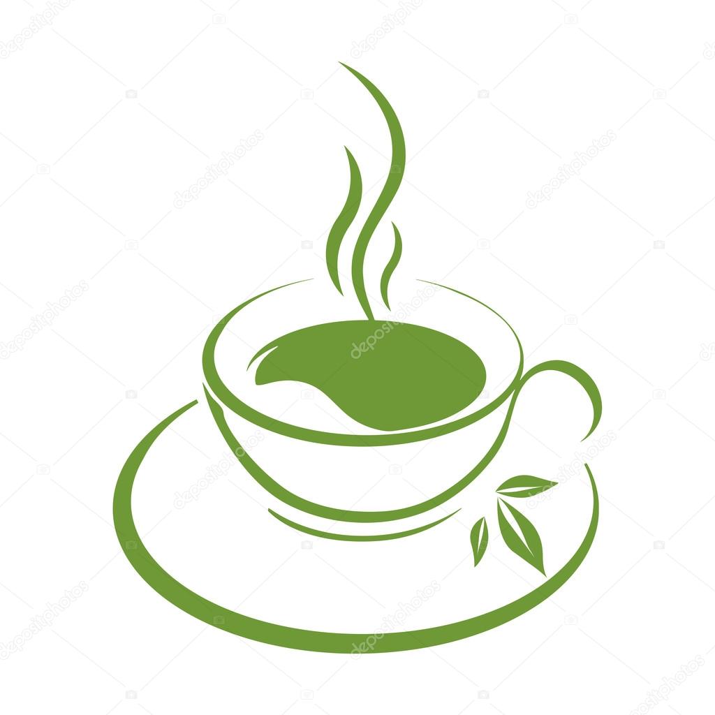 Tea cup icon green Stock Vector Image by ©mizar_219842 94545814