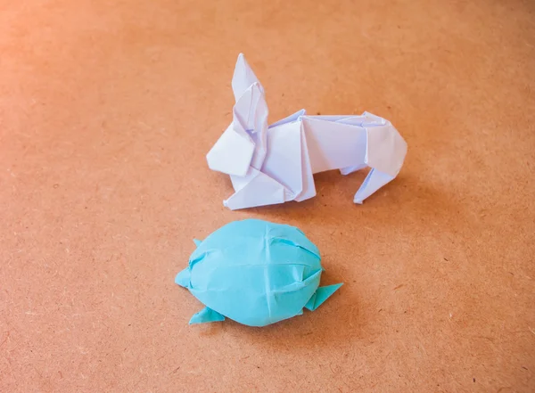 tavşan ve kaplumbağa pape tarafından olun