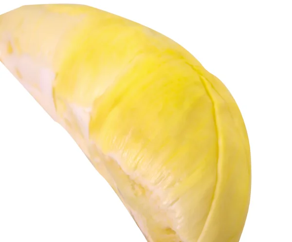 Durian beyaz arkaplanda izole edildi