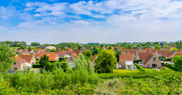 Pueblo Rural Breskens Hermoso Paisaje Rural Zelanda Holanda Imágenes De Stock Sin Royalties Gratis