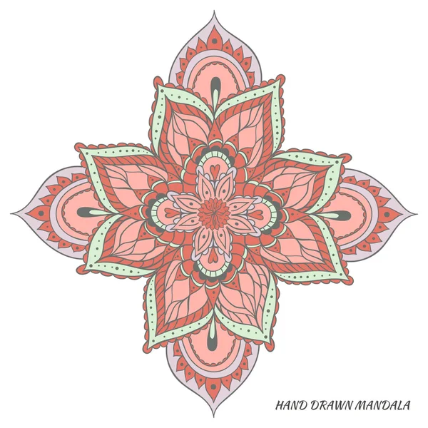 Mandala vektör. Çok renkli. — Stok Vektör