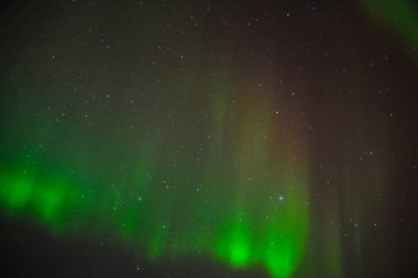 Kuzey ışıkları Norveç semalarında