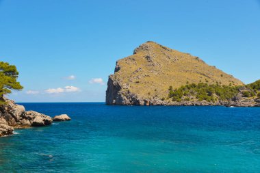 İspanya 'daki Palma de Mallorca adasının güzel manzarası