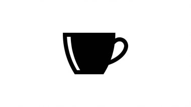 Kahve fincanı logosu çizimi