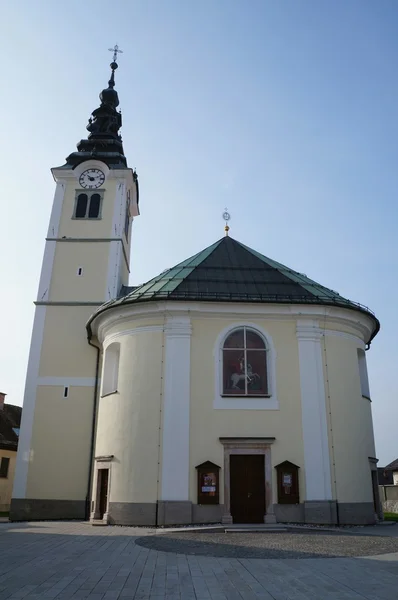 Igreja na Eslovénia — Fotografia de Stock