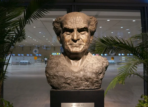 David Ben-Gurion heykeli — Stok fotoğraf
