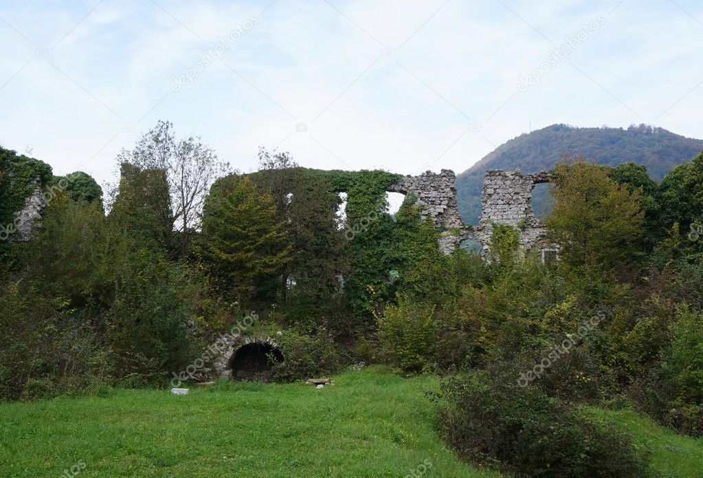 Ruins of Soteska castle, Slovenia