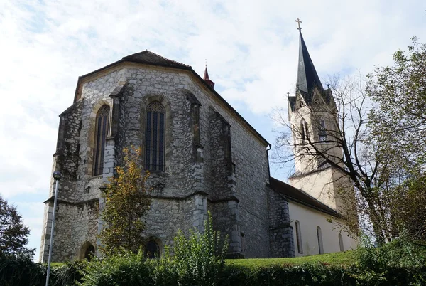 Kerk in Novo mesto, Slovenië — Stockfoto