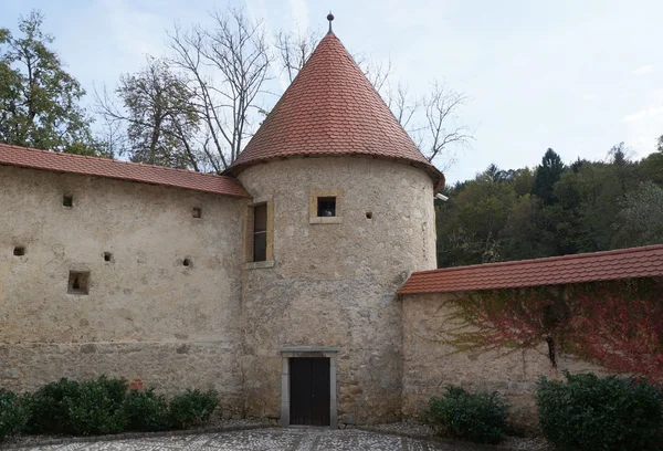 城堡 Otocec，斯洛文尼亚 — 图库照片