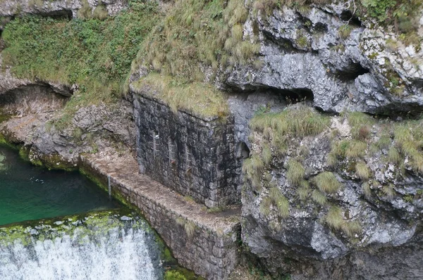 Savica-Wasserfall — Stockfoto