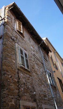 Izola eski şehirdeki sokak