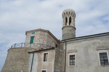 Kilise St. Clement ve bir deniz feneri Piran, Slovenya
