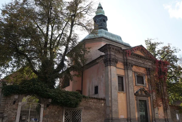 Igreja em Liubliana Imagem De Stock