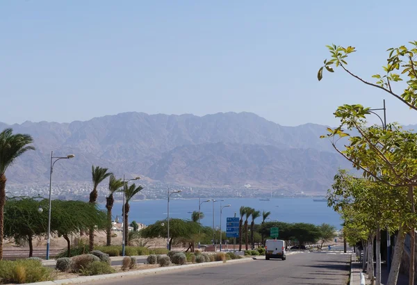 Κόλπο του Eilat και Άκαμπα — Φωτογραφία Αρχείου