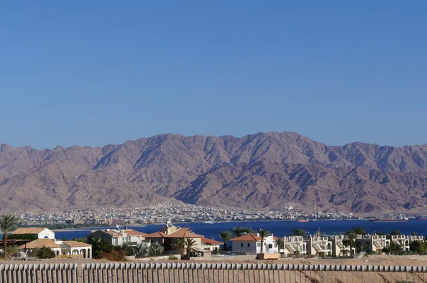 Zatokę Ejlat i Aqaba — Zdjęcie stockowe