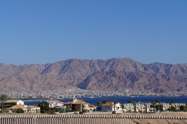 Eilat gulf and Aqaba