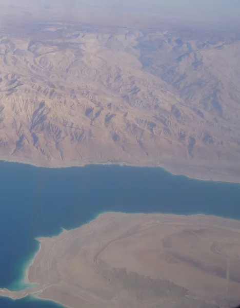 Mar Morto dall'alto — Foto Stock