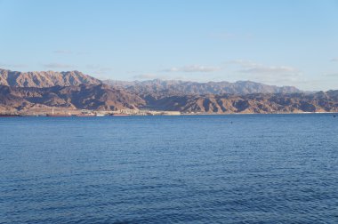 Akabe için görünümden Eilat