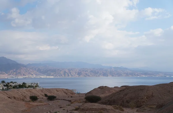 Eilat golfo e Aqaba — Fotografia de Stock