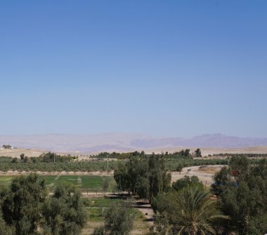 Arava çöl ve Edom dağlar