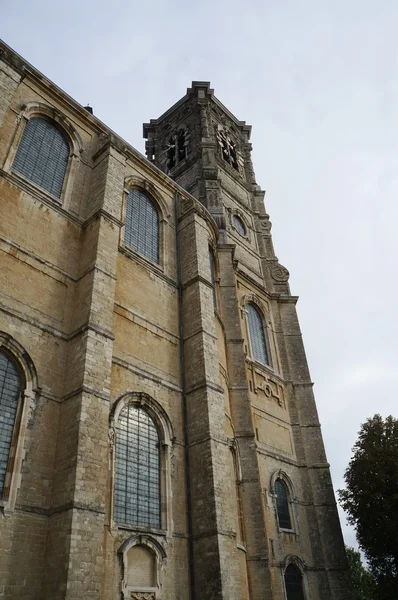 The church of Grimbergen Abbey Stock Image