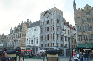 Gotik mimarisi, Bruges tarihi kasaba güzel binalar