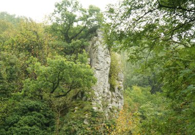 Granite cliff in Comblain-au-Pont