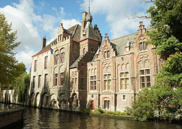 Gotische gebouwen in Brugge — Stockfoto