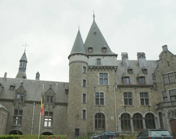 Castelo medieval na Bélgica — Fotografia de Stock