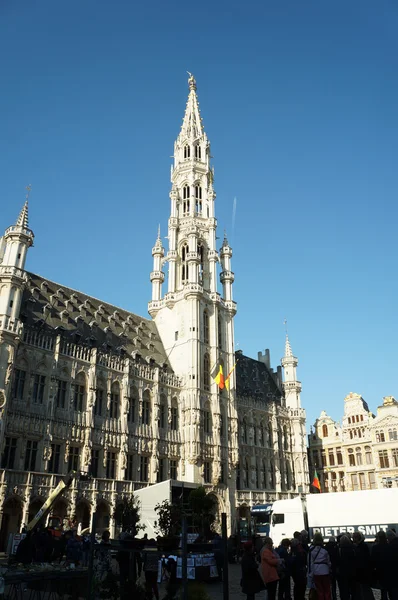 Praça central de Bruxelas — Fotografia de Stock