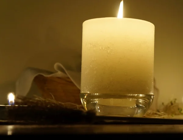 Velas en el altar — Foto de Stock