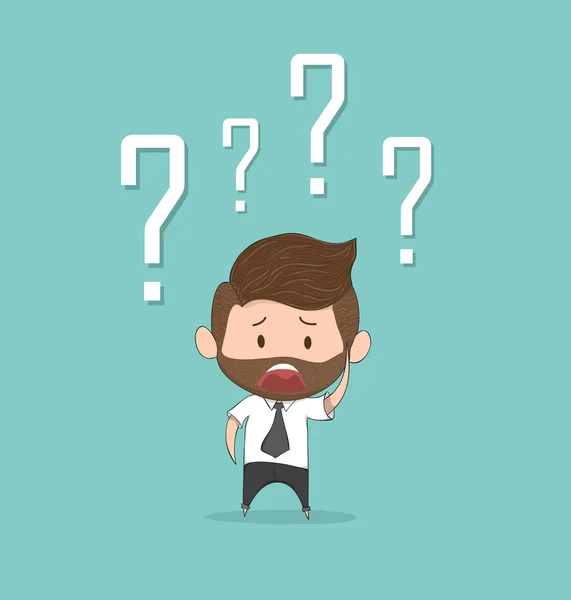 Cartoon man forget Vector Art Stock Images | Depositphotos Cartoon man forget Vector Art Stock Images | Depositphotos