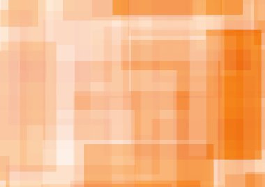 dikdörtgen ile soyut turuncu illüstrasyon. vektör çizim