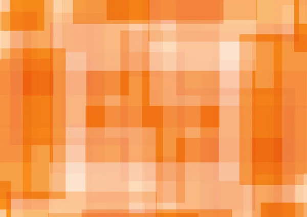 Ilustración naranja abstracta con rectángulo. ilustración vectorial — Archivo Imágenes Vectoriales