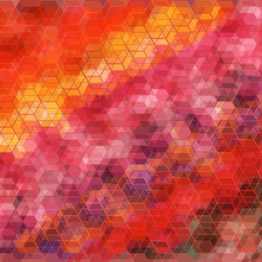 Altı dalga arka plan tasarımı için spread'in arka plan vektör