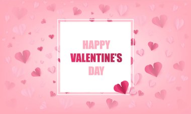 Geçmiş sevgililer günlerin kutlu olsun. vektör illüstrasyonu