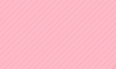 Yatay çizgi şablonunu ve Sevgililer Günü pembe arkaplan yaratıcı vektör tasarımını tekrarla