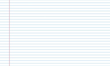 Boş beyaz çalışma tablosu alıştırma kitabı ve okul vektör tasarımı.