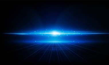 Soyut Aydınlatma teknolojisi arka plan Hitech iletişim konsepti yenilik arka plan tasarımı.