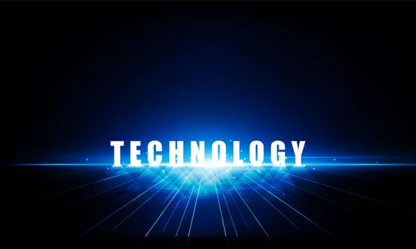 Abstract Key Door Open Light Out Technology Background Hitech Επικοινωνία — Διανυσματικό Αρχείο