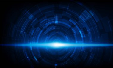 Soyut işadamı Key Door Açık Işık teknolojisi arka planı Hitech iletişim yenilik arka plan tasarımı.