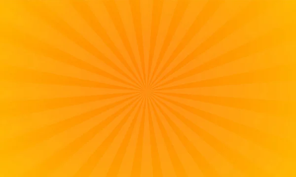 Orange Gradient Ray Burst Point Style Fond Vectoriel Design — Image vectorielle