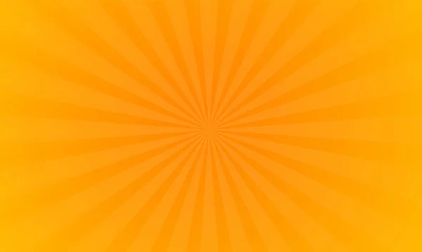 Orange Gradient Ray Burst Dot Style Hintergrundvektordesign — Stockvektor