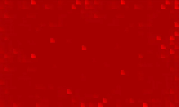 Abstract Dark Red Color Random Pixel Background Vector Design — Stock Vector