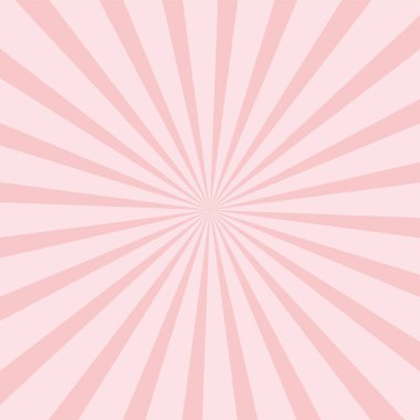 Kırmızı ışın patlama tarzı arkaplan vektör tasarımı